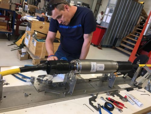 Staff complete training in Sweden